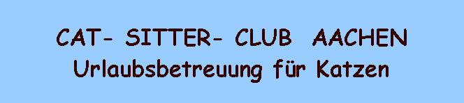 Aachener Cat-Sitter-Club
